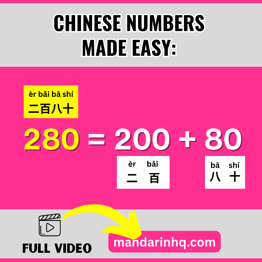 learn big numbers in chinese