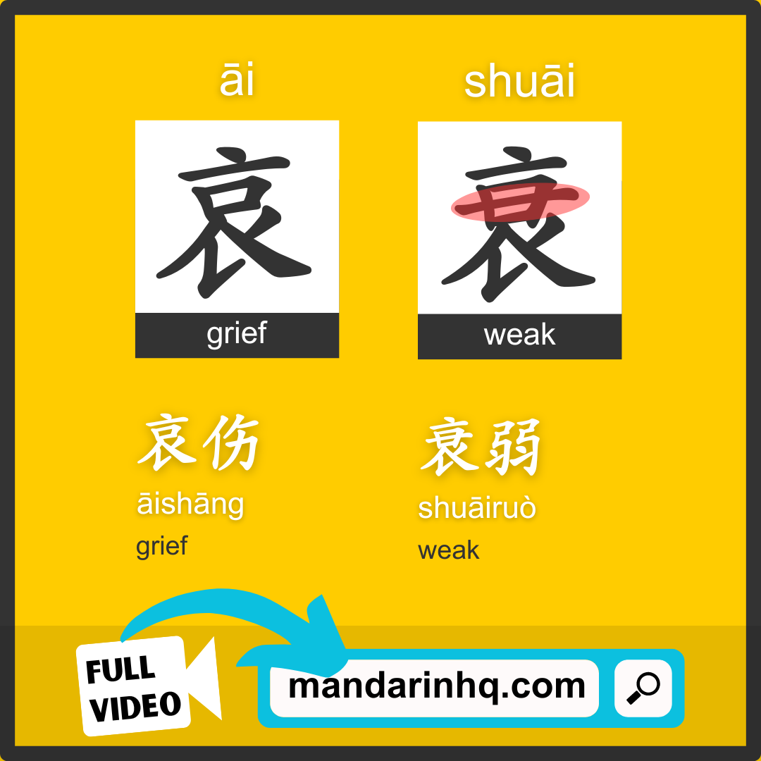 Master Similar Chinese Characters
